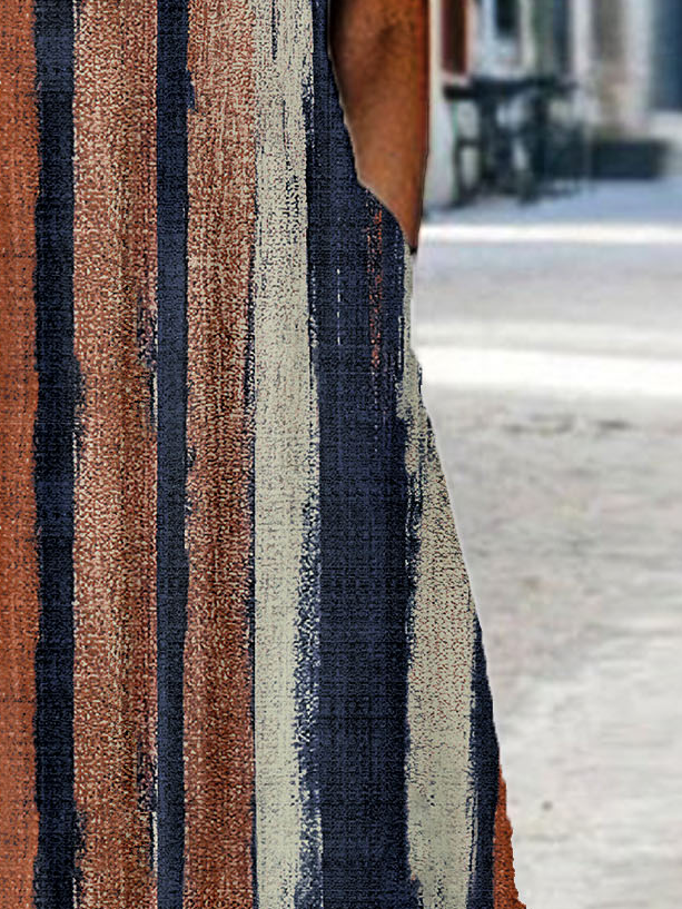 Women's Classic Stripes Striped Casual Dress