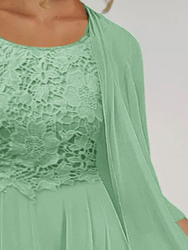 Loose Lace Elegant Two-Piece Set