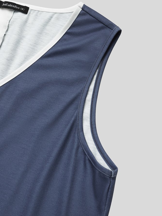 Holiday Ocean Anchor Navy contrast a-hem short Dress