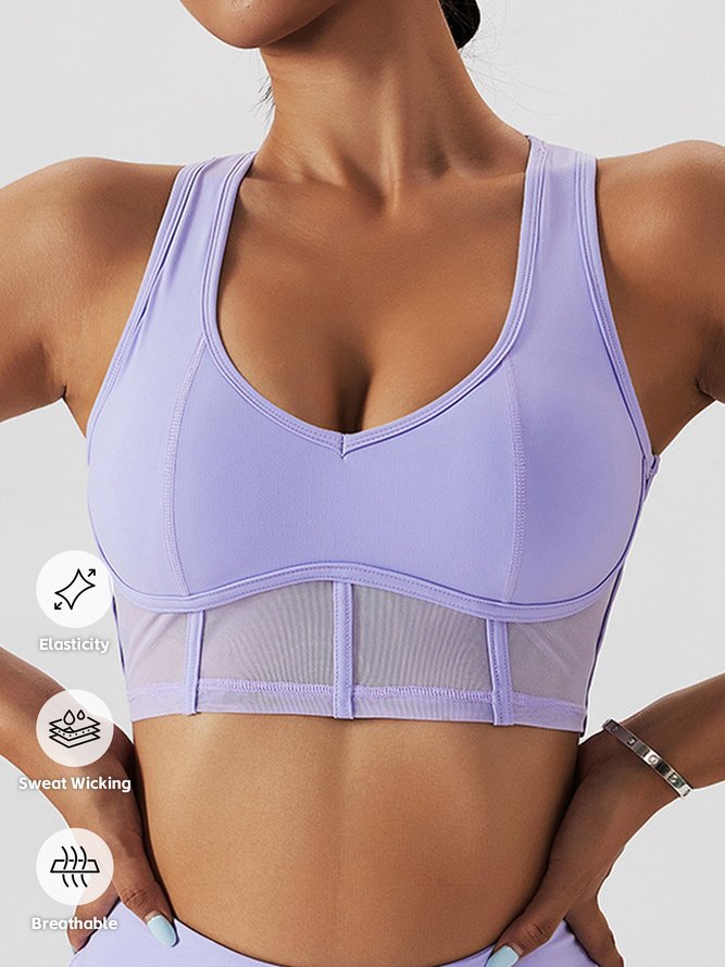 Sexy Plain Sports Bra