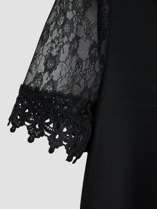 V Neck Solid Party Mini Dresses