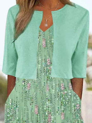 Knitted Casual Loose Two-Piece Set