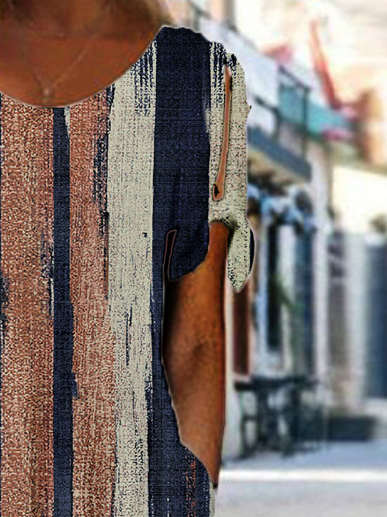 Women's Classic Stripes Striped Casual Dress