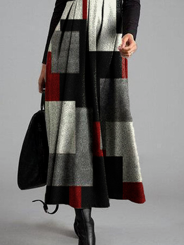 Regular Fit Cotton Blends Dress