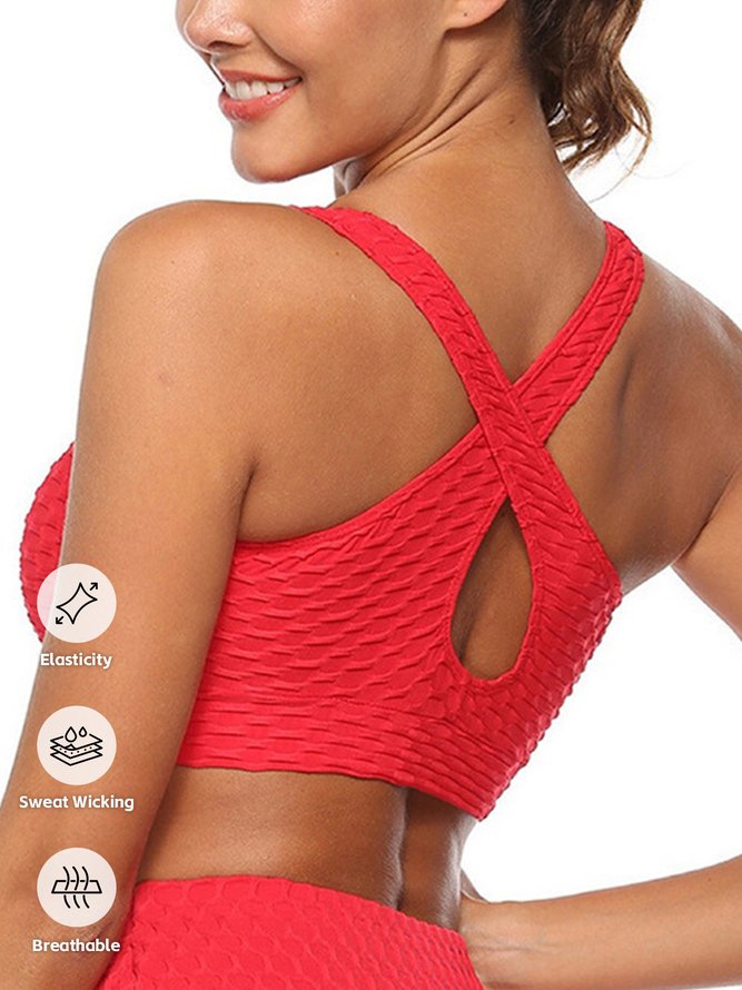 Plain Sports Sports Bra