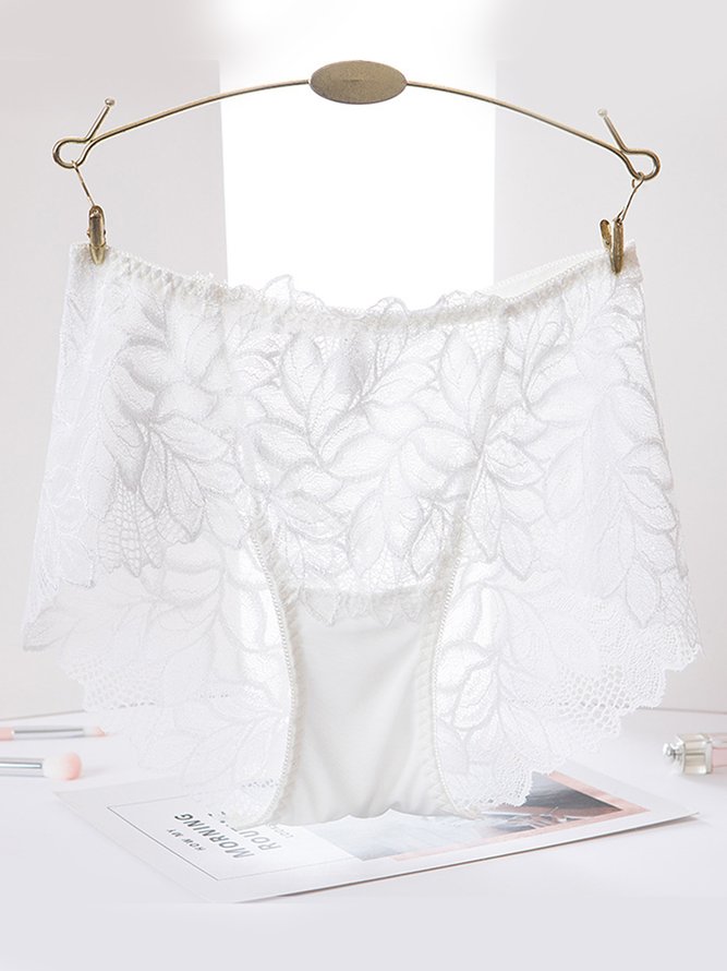 Sexy Lace Breathable Stretch Briefs