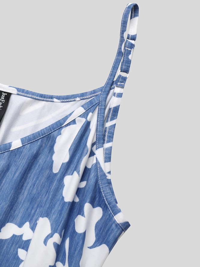 Women's A Line Dress Midi Dress Two-Piece Set Floral Print Spring Summer Casual Modern