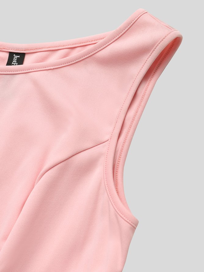 Mother of the groom/bride Dresses Plain Crew Neck Two-Piece Set