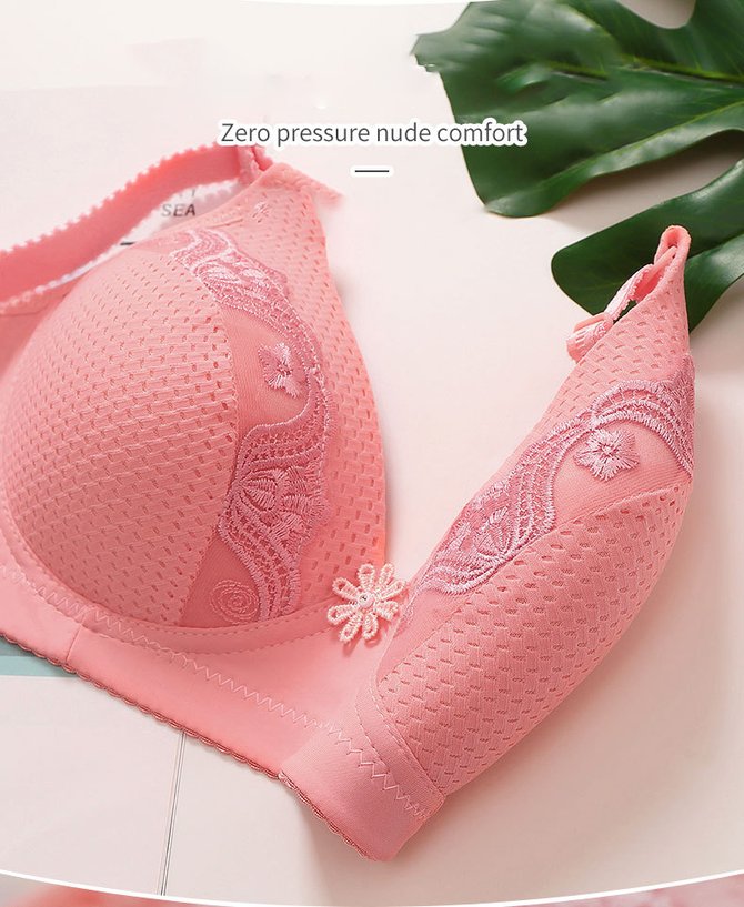 Breathable Cotton Lace Bralettes & Brassets