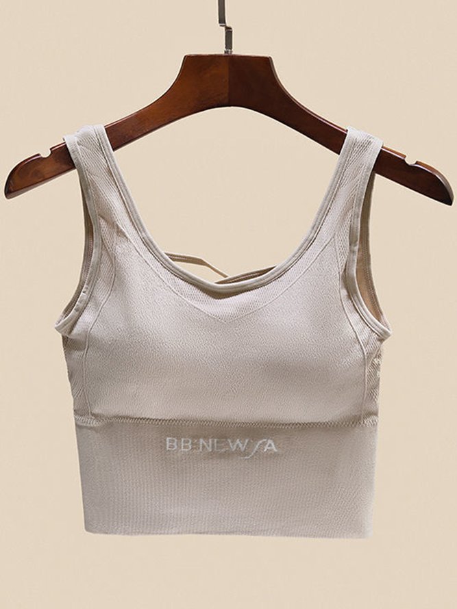 Seamless High Stretch Tank Sports Bra