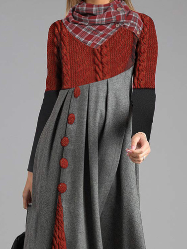 Regular Fit Casual Dress