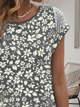 Casual Ditsy Floral Dress