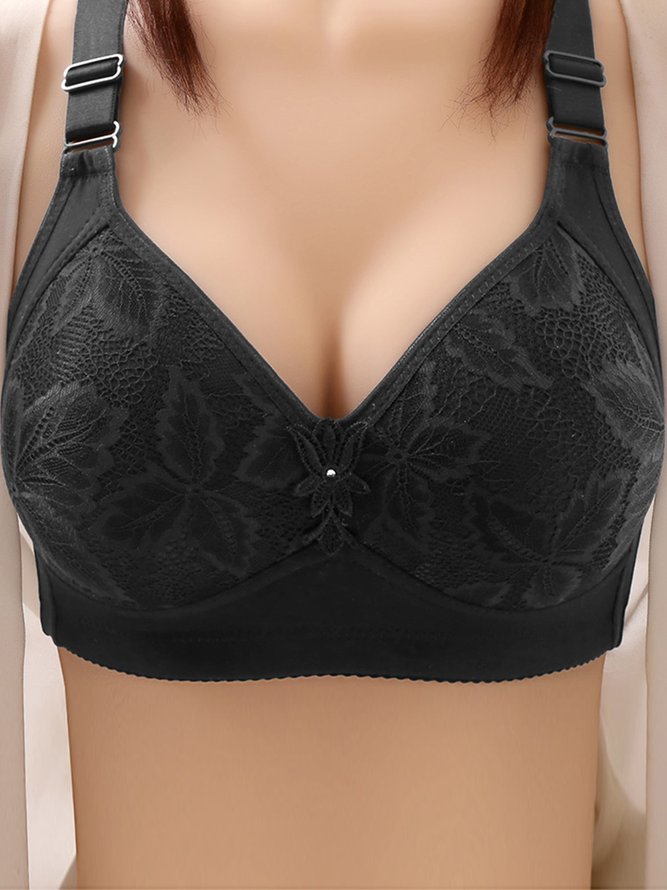 Sexy Lace Push Up Adjustable Bra