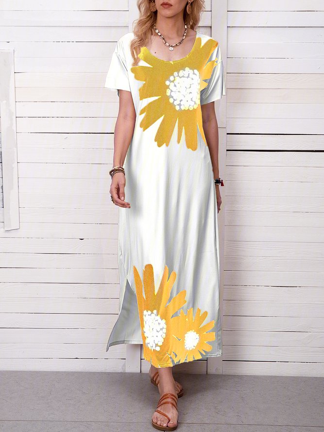 Everyday Women's Dress Casual Daisy Print Dress