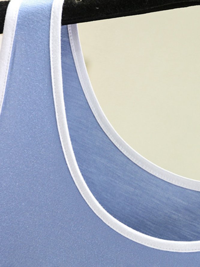 Breathable Comfortable Modal Loose Casual Vest Lounge Set