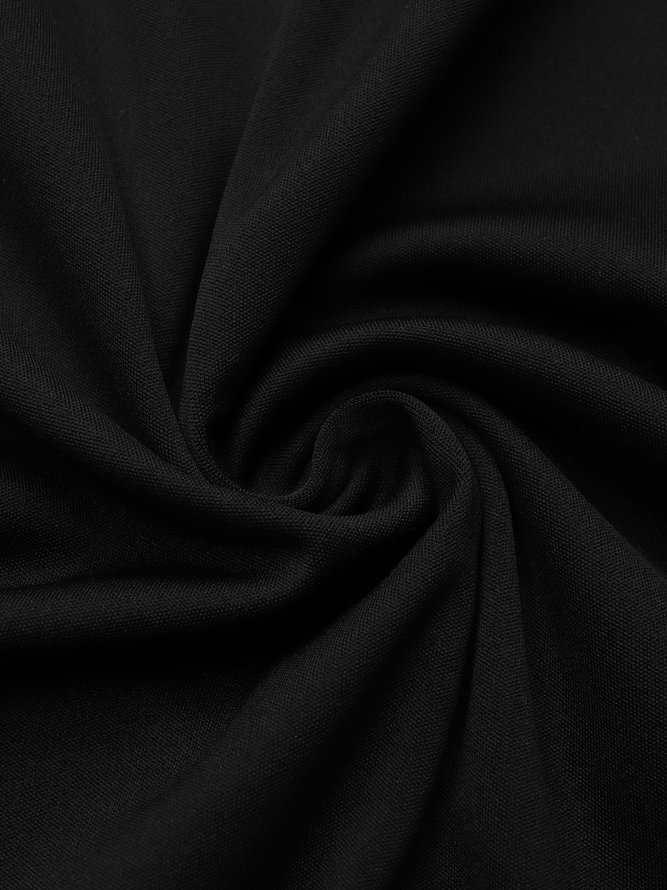 V Neck Lace Black Party?Mini Prom Dress