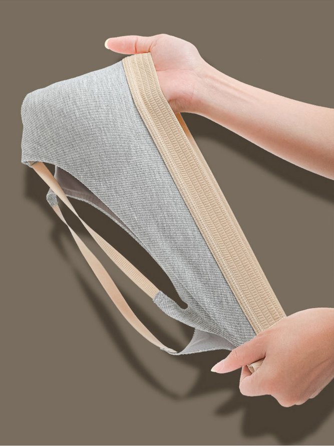 Contrasting Text Letters Seamless Removable Cotton Cups Sports Bra