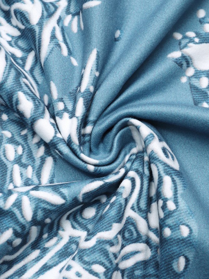 Women's Shift Dress Maxi Dress half Sleeve Floral Print Spring Summer 2PCS V Neck Casual Dress