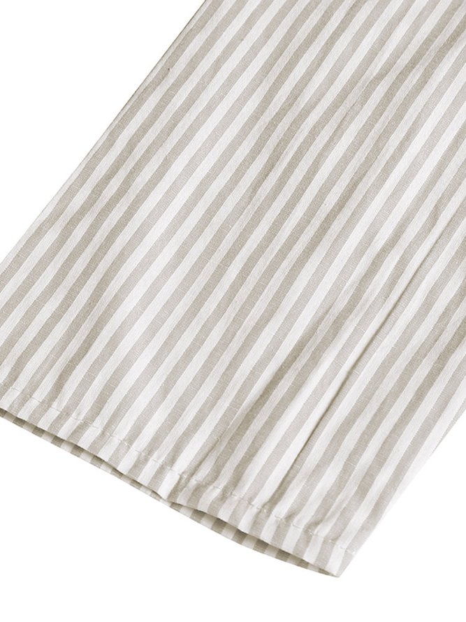 Crew Neck Women Fall Dress Daily Casual Cotton Dress