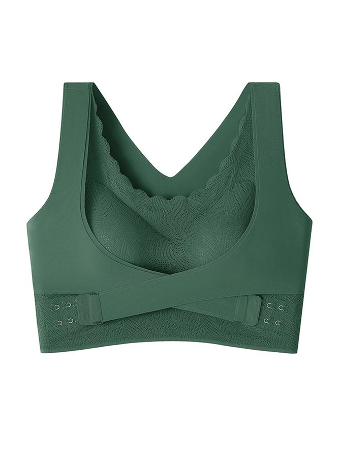 Push-Up Front Sports Tank No Trace Bra