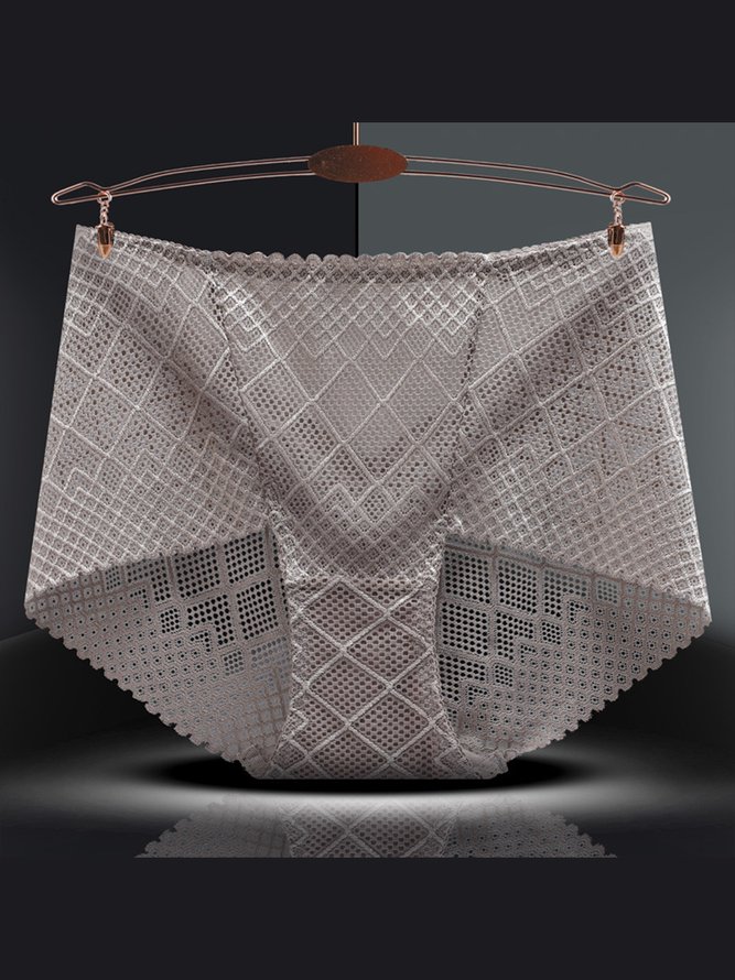Sexy Lace Geometric Panty