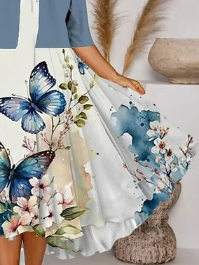 Wrap Floral Two-Piece Set