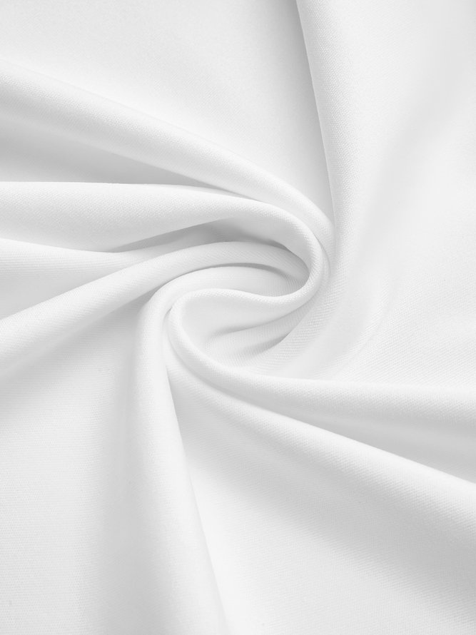 Crew Neck Casual Plain Short Sleeve Knit Midi Dress