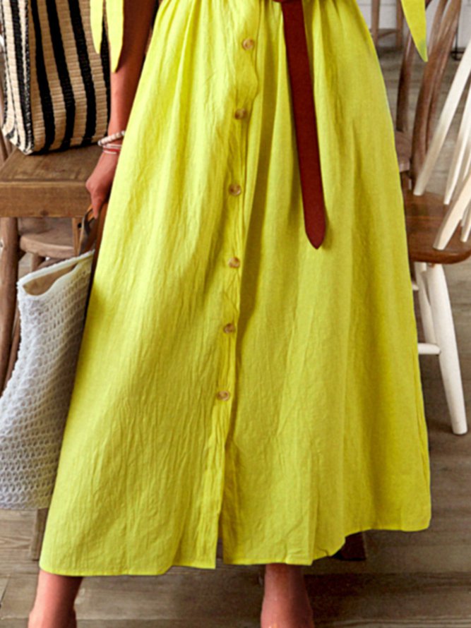 V Neck Casual Casual Dresses