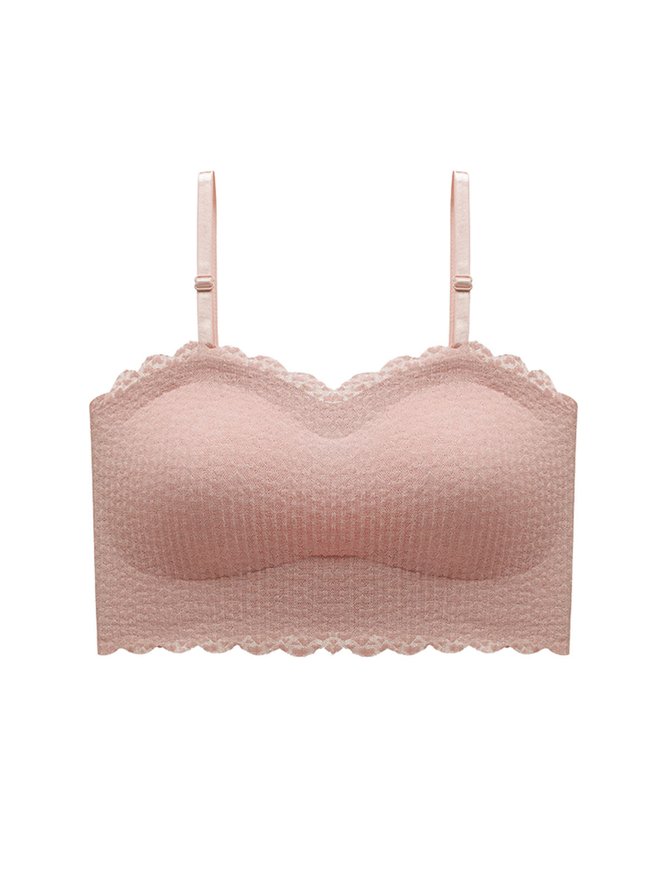 Lace Strapless Tube Top