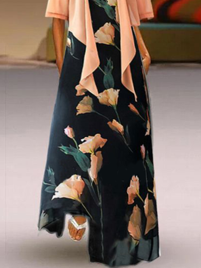 Casual Crew Neck Loose Two-Piece Set