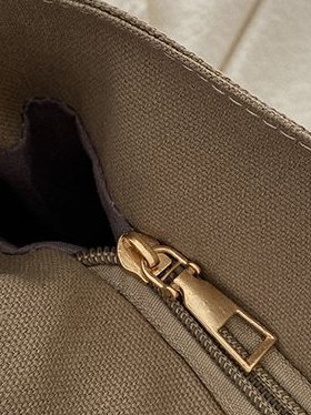 Casual Striped Pattern Large Capacity Tote Shoulder Bag Women