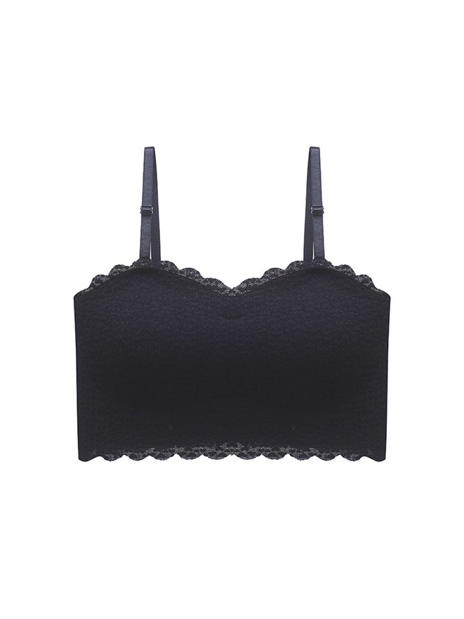 Lace Strapless Tube Top