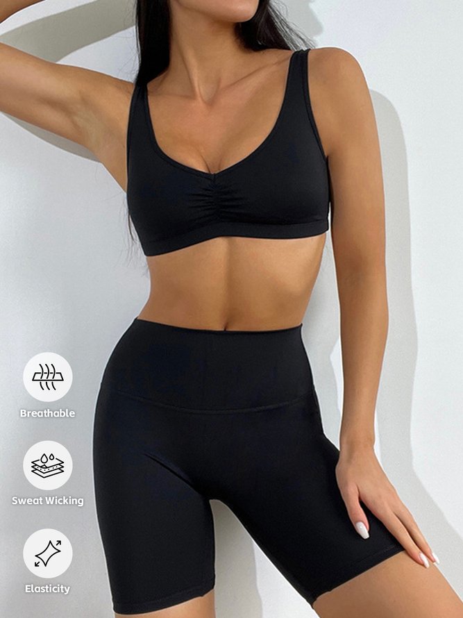 Sports Plain Sports Bra