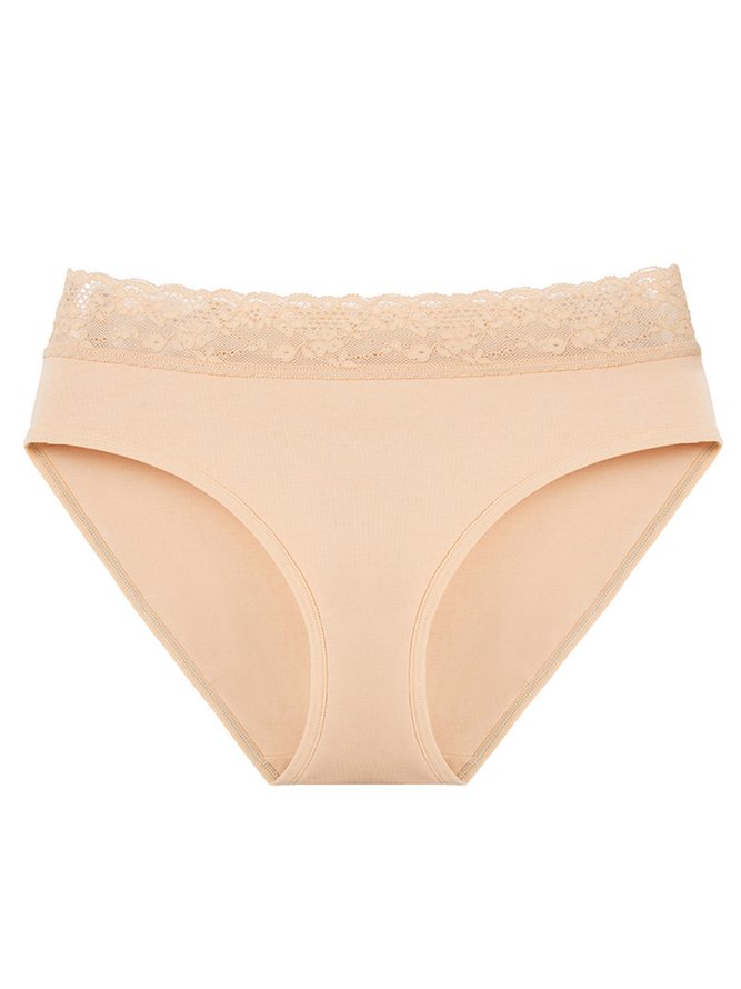 Sexy Lace Cotton Briefs