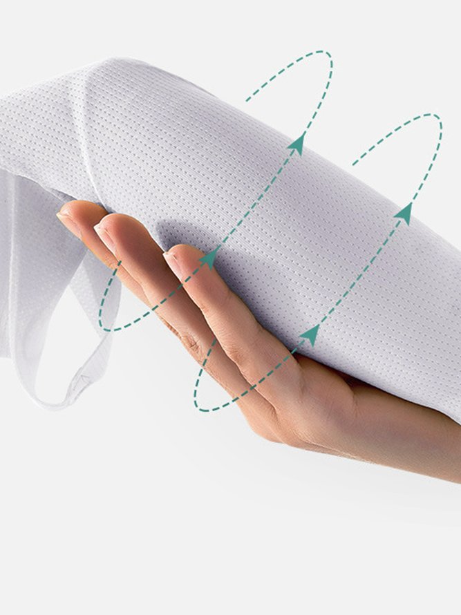 V Neck Plain Casual Sports Bra