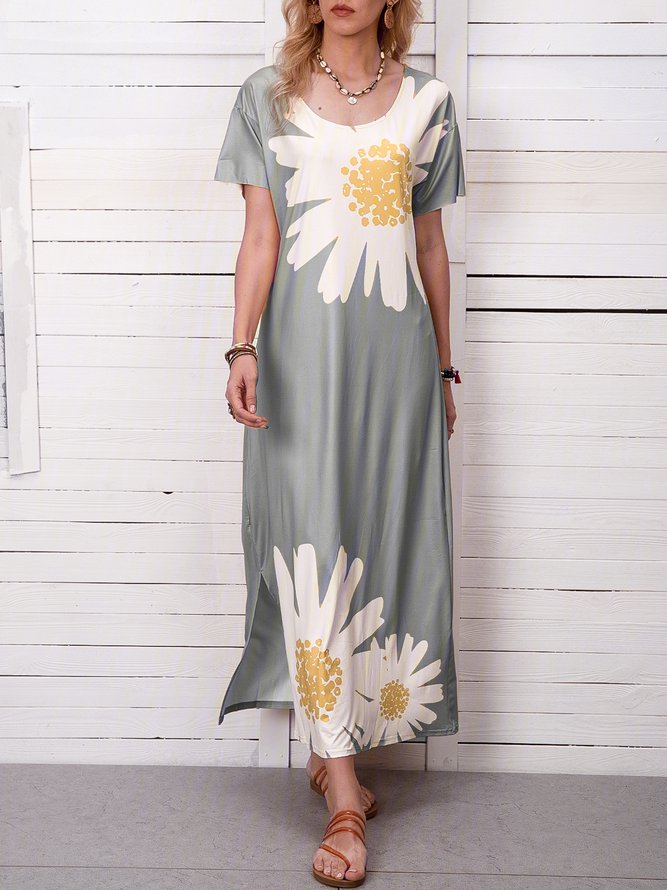 Everyday Women's Dress Casual Daisy Print Dress