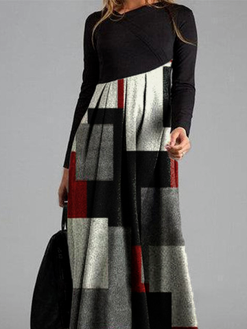 Regular Fit Cotton Blends Dress