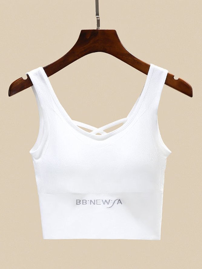 Seamless High Stretch Tank Sports Bra