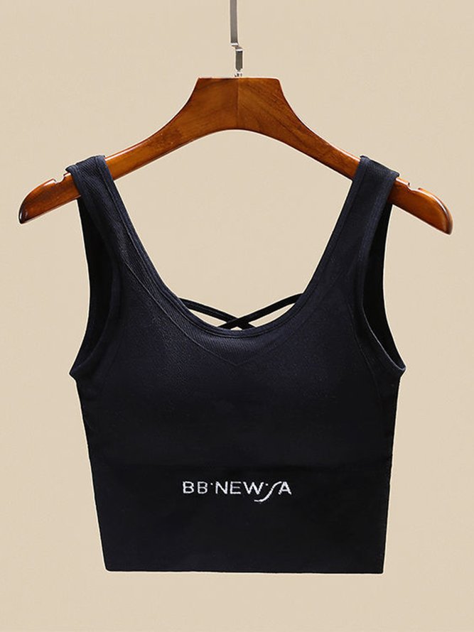 Seamless High Stretch Tank Sports Bra
