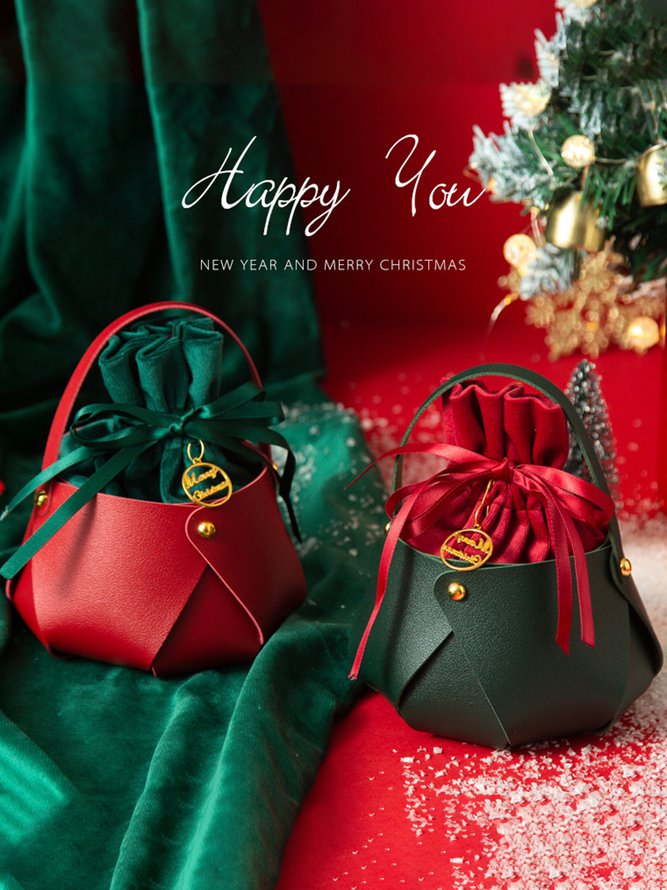 Christmas Apple Bag Gift Bag Storage Bag