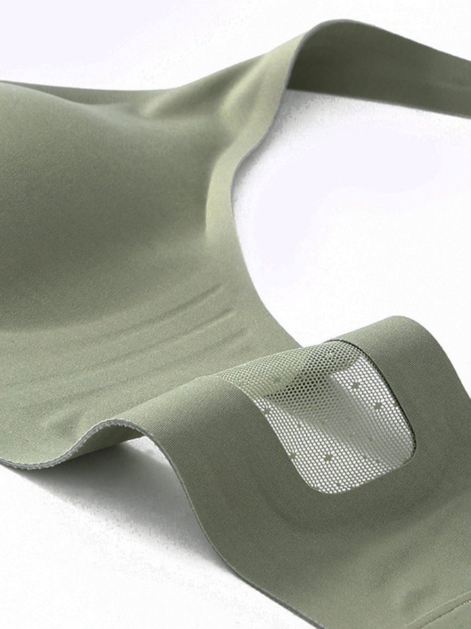 Breathable Comfortable Traceless Lifting Water Drop Mold Cup Daily Bra