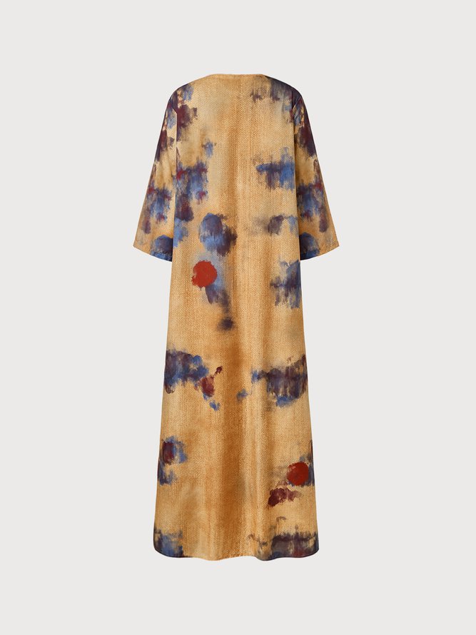 Casual Abstract Two-Piece Set