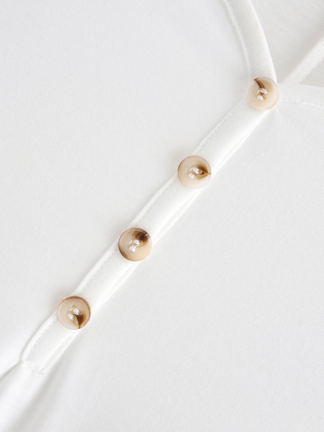 Round Neck Floral Vacation Midi Dress