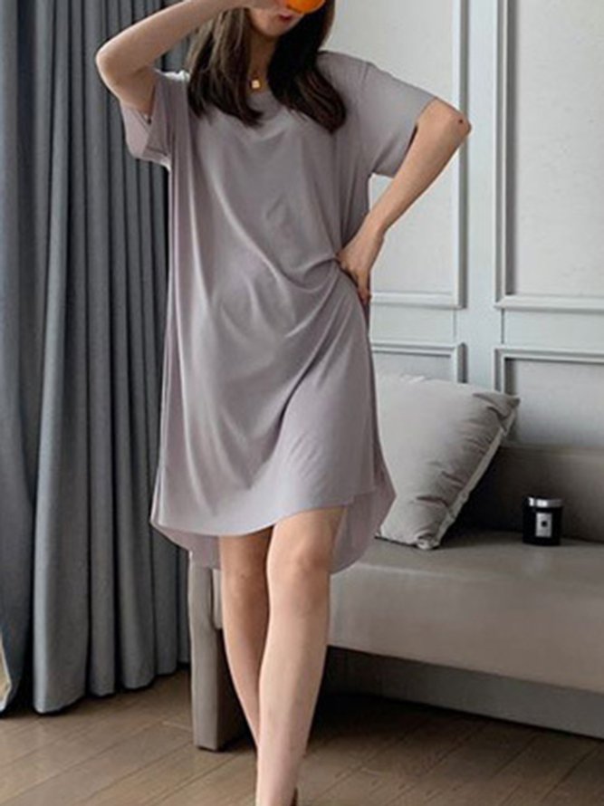 Breathable Comfortable Loose Casual T-shirt Nightdress
