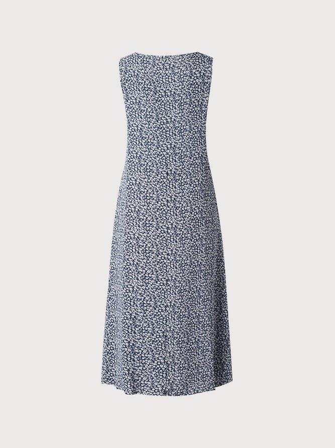 Pockets Elegant Floral Prom Dress