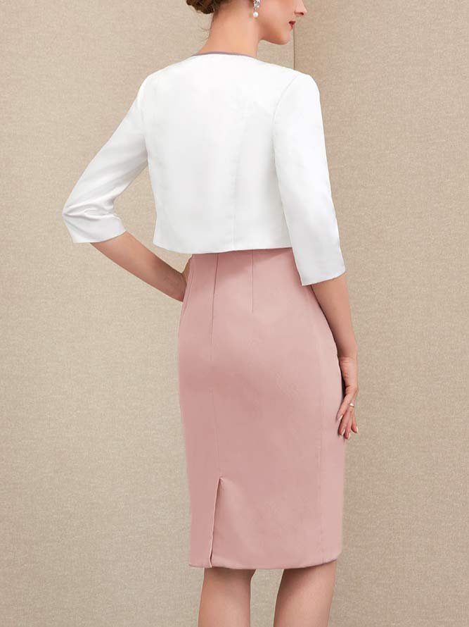 Loose Floral Urban Lace Two-Piece Set