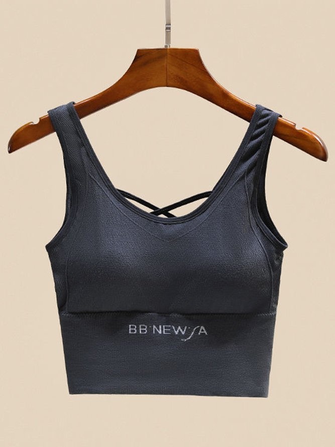 Seamless High Stretch Tank Sports Bra