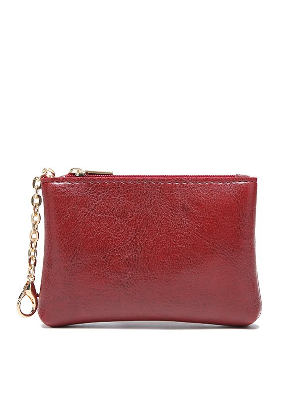 Casual Leather Coin Purse Portable Urban Women's Bag
