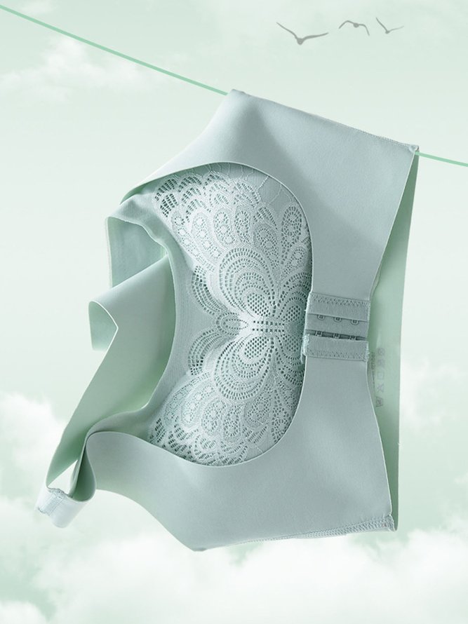 Comfortable and Soft Front Open Button Push Up Underwear Plus Size