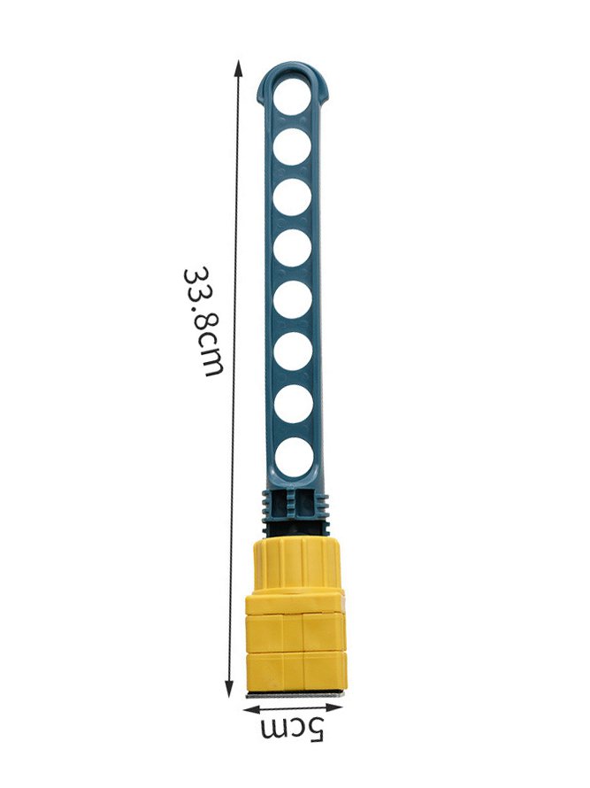 Portable Storage Folding Hanger Hook Indoor Clothes Rack Window Frame Clothes Rod